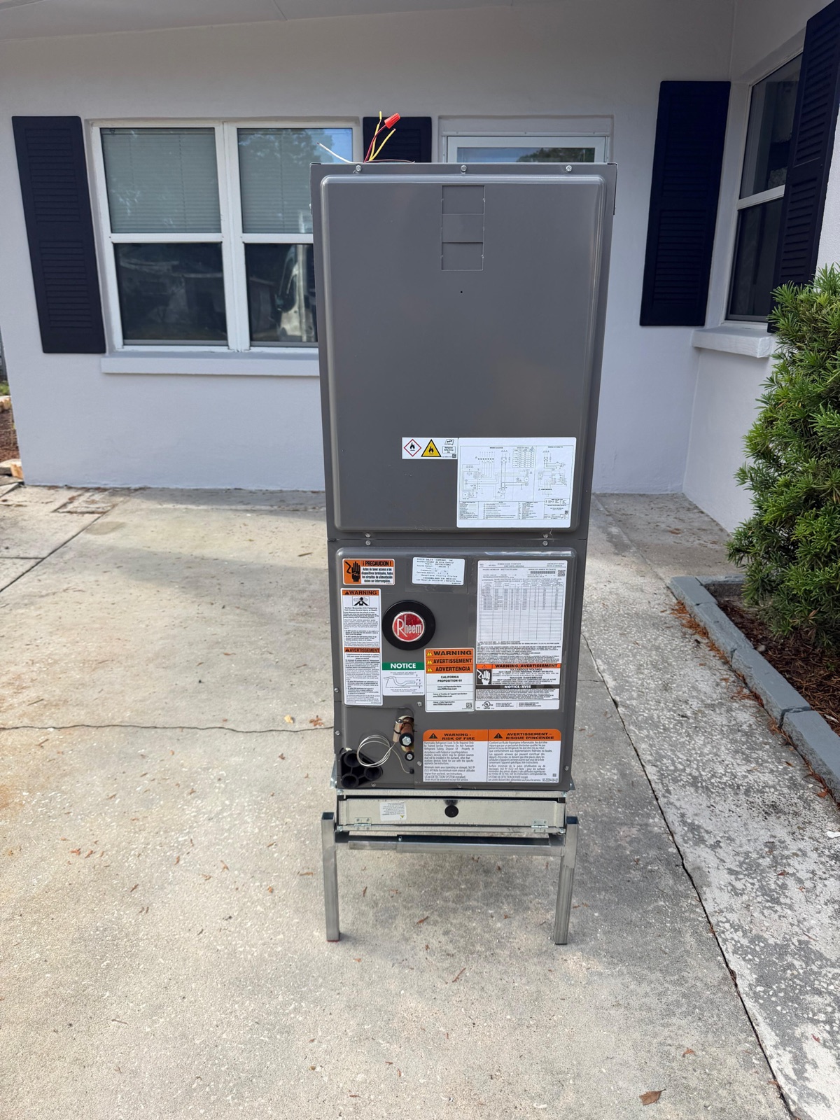 New Rheem System — Install Day in Tampa Bay, FL by Ares Construction